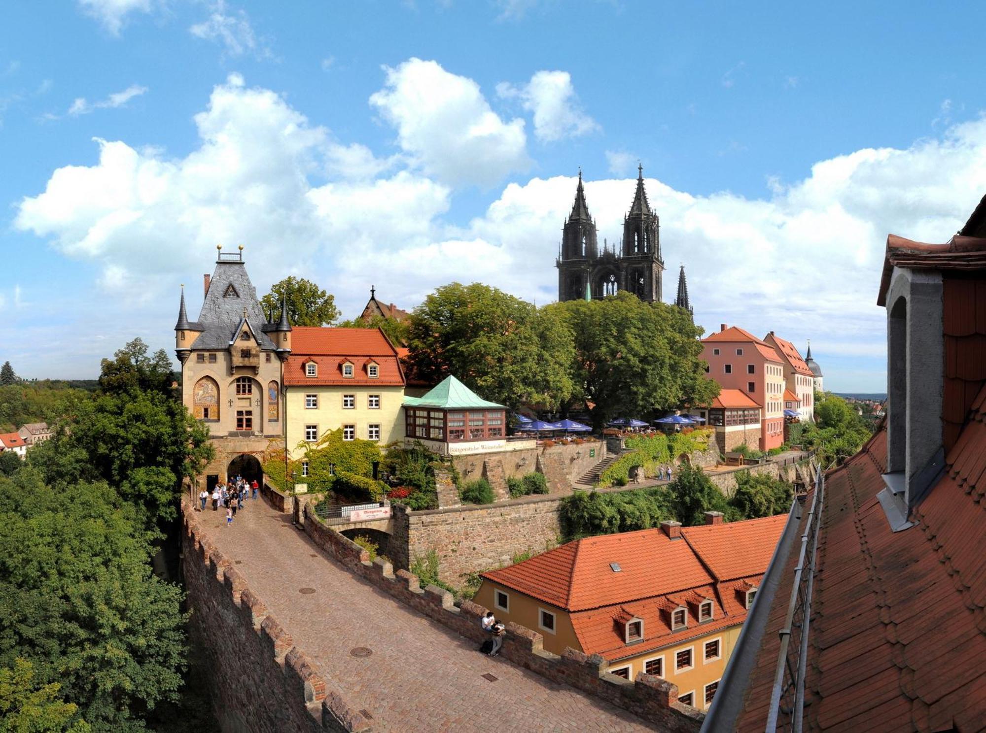 Romantik Hotel Burgkeller Residenz Kerstinghaus Meißen Kültér fotó